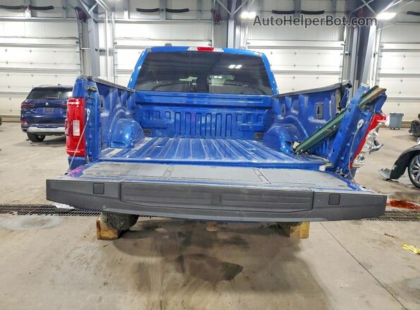 1FTFW1E56PKE56571 2023 FORD F150 Blue Vista trasera