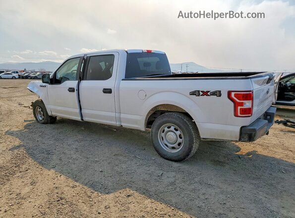 1FTFW1E57JKF63829 2018 FORD F150 White Rear left