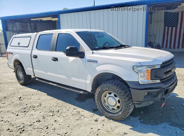 1FTFW1E57KKE83237 2019 FORD F150 White Delantero derecho