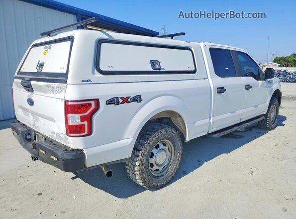 1FTFW1E57KKE83237 2019 FORD F150 White Trasero derecho