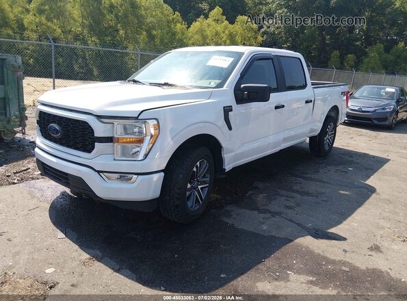 1FTFW1E57MFA67684 2021 FORD F150 White Przód lewy