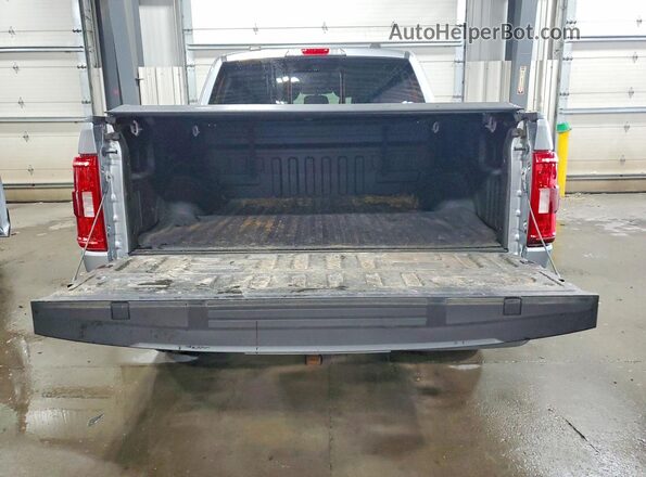 1FTFW1E57NKF18752 2022 FORD F150 Silver Vista trasera