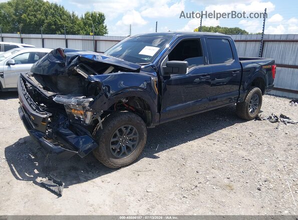 1FTFW1E57PFA48010 2023 FORD F150 Dark Blue Front left