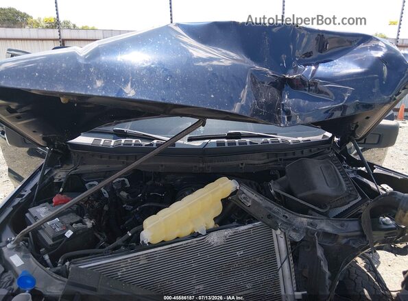 1FTFW1E57PFA48010 2023 FORD F150 Dark Blue Rear view