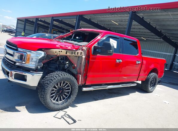 1FTFW1E58JKF07317 2018 FORD F150 Red 