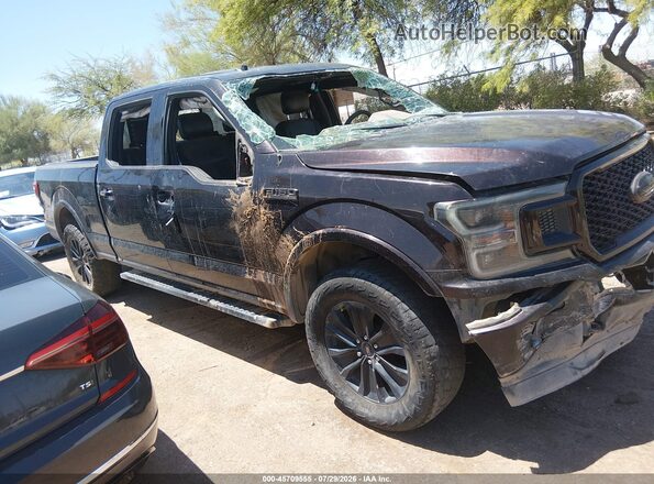 1FTFW1E58LFA94357 2020 FORD F150 Black Սալոնի հետևի տեսք