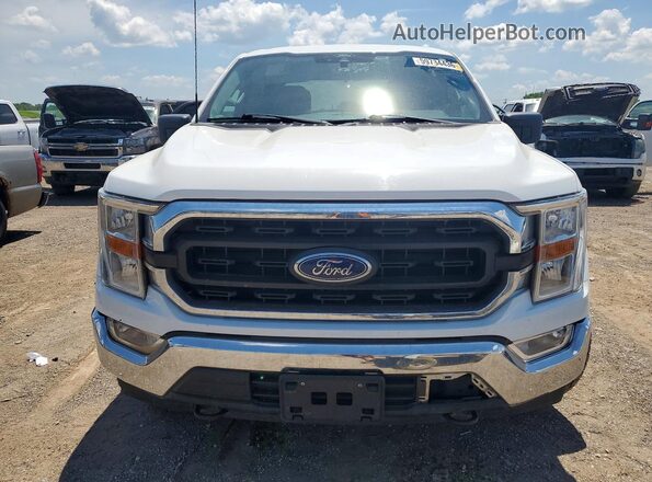 1FTFW1E58MFC96813 2021 FORD F150 White Widok z przodu