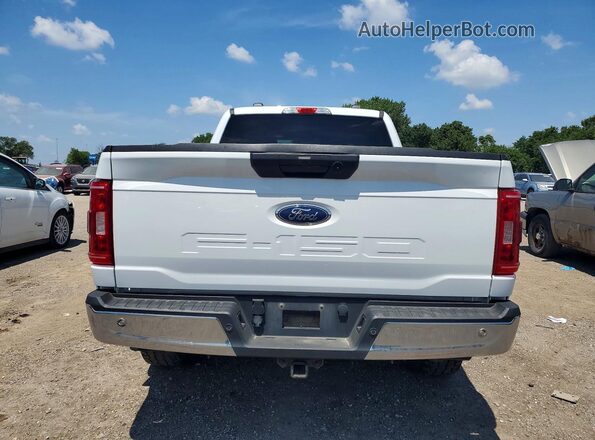 1FTFW1E58MFC96813 2021 FORD F150 White Widok z tyłu