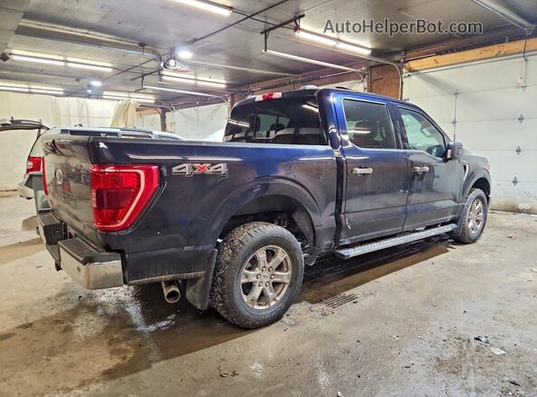1FTFW1E58MFD09947 2021 FORD F150 Синий Задняя правая четверть