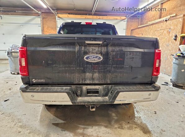 1FTFW1E58MFD09947 2021 FORD F150 Синий Вид сзади