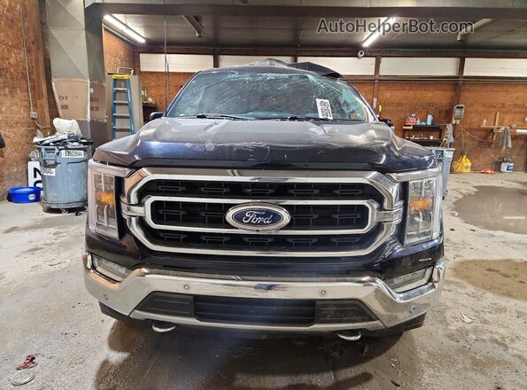 1FTFW1E58MFD09947 2021 FORD F150 Синий Вид спереди