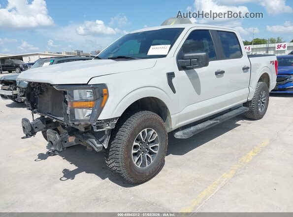1FTFW1E58PKE62663 2023 FORD F150 Серебряный Передняя левая четверть