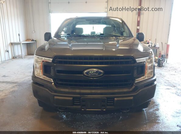 1FTFW1E59JKF63587 2018 FORD F150 Серый Вид щитка приборов