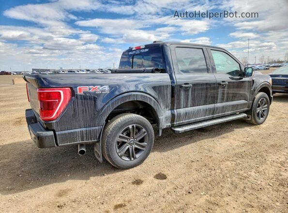 1FTFW1E59MFC97145 2021 FORD F150 Black Trasero derecho