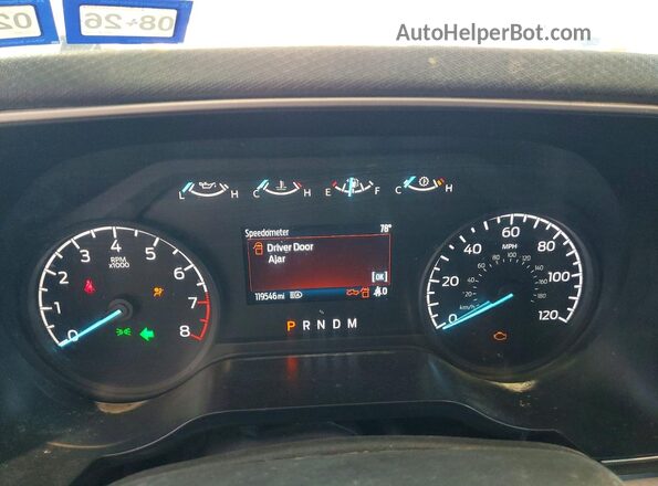 1FTFW1E59NFA51584 2022 FORD F150 White Instrument cluster view