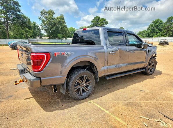 1FTFW1E59NFA68708 2022 FORD F150 Gray უკანა მარჯვენა