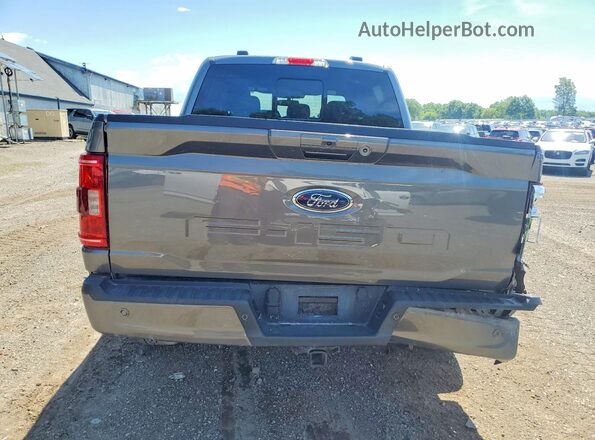 1FTFW1E59NFB96088 2022 FORD F150 Gray Rear view