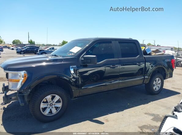 1FTFW1E5XMFA71969 2021 FORD F150 Black Vista interior de 360 grados