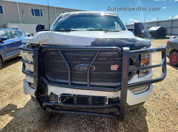 1FTFW1E5XMKE60490 2021 FORD F150 White Դիմացի տեսք