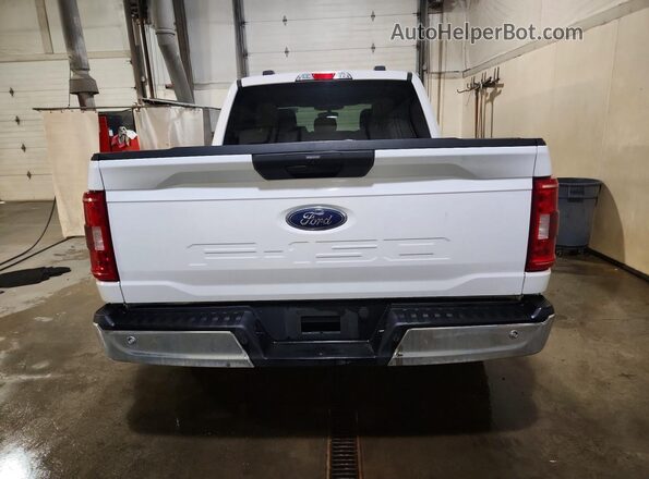 1FTFW1E5XPFA34585 2023 FORD F150 Белый Вид сзади