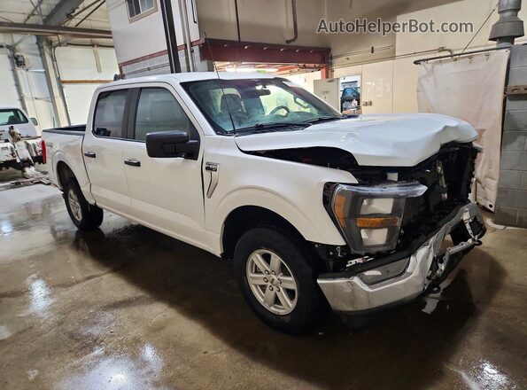 1FTFW1E5XPFA34585 2023 FORD F150 Белый Передняя правая четверть