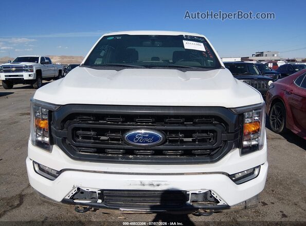 1FTFW1E5XPFA91689 2023 FORD F150 White Front view