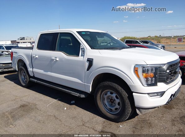 1FTFW1E5XPFA91689 2023 FORD F150 White Rear interior view