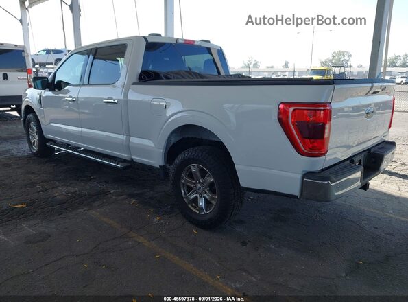 1FTFW1E80MFC36650 2021 FORD F150 Белый Задняя левая четверть
