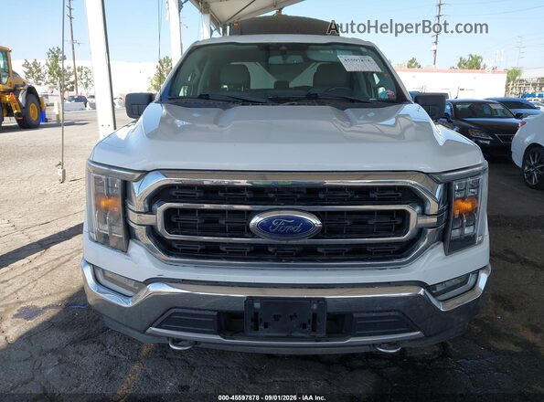 1FTFW1E80MFC36650 2021 FORD F150 Белый Вид спереди