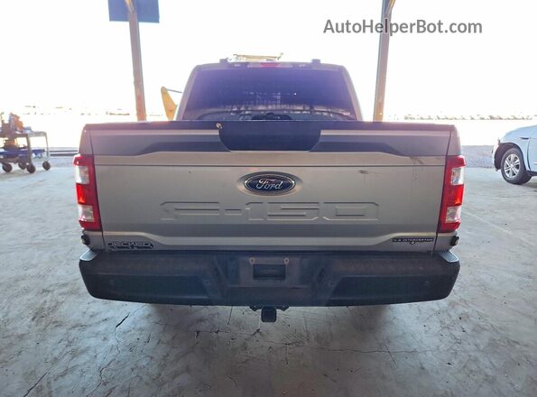 1FTFW1E80MKD84515 2021 FORD F150 Gray Rear view