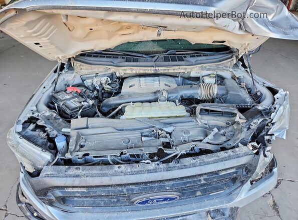 1FTFW1E80MKD84515 2021 FORD F150 Gray Rear interior view