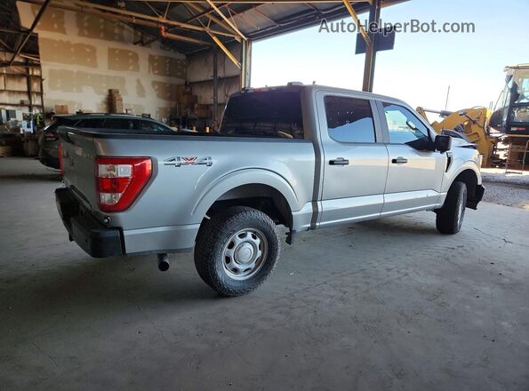 1FTFW1E80MKD84515 2021 FORD F150 Gray Rear right