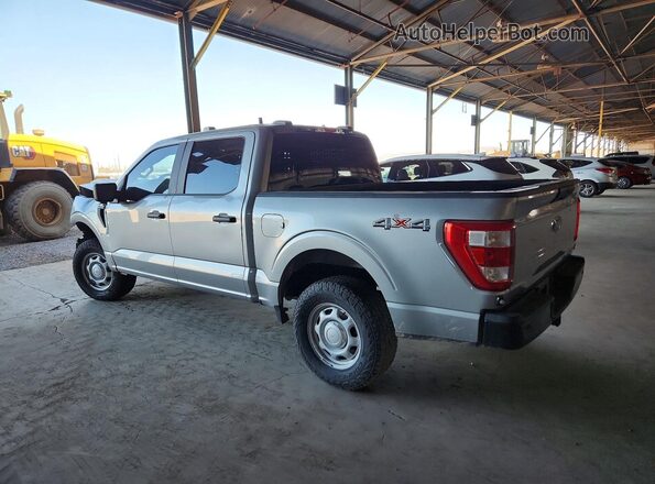 1FTFW1E80MKD84515 2021 FORD F150 Gray Rear left