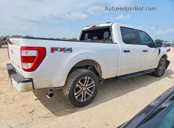 1FTFW1E80MKE40470 2021 FORD F150 White Rear right