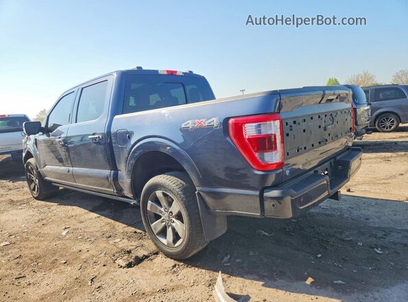 1FTFW1E80NFB29325 2022 FORD F150 Gray Tył lewy