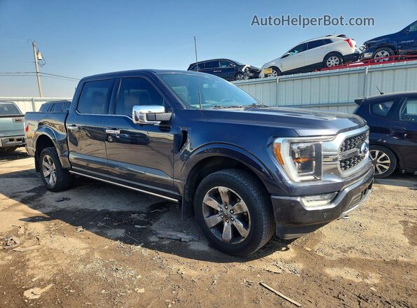 1FTFW1E80NFB29325 2022 FORD F150 Gray Przód prawy