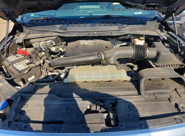 1FTFW1E80NFB29325 2022 FORD F150 Gray Widok wnętrza z tyłu