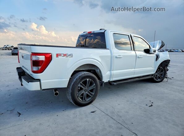 1FTFW1E80PFB58603 2023 FORD F150 White Trasero derecho