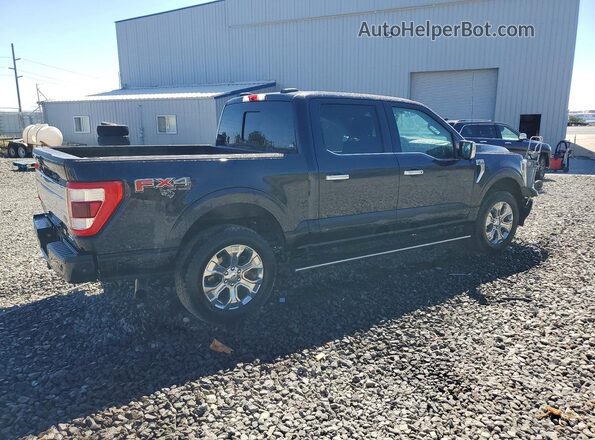 1FTFW1E81MFA61504 2021 FORD F150 Blue Задня права чверть