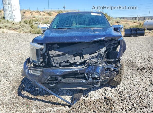 1FTFW1E81MFA61504 2021 FORD F150 Blue Вид спереду