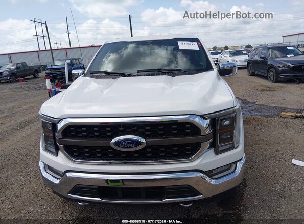 1FTFW1E81MFA80716 2021 FORD F-150 KING RANCH SUP White უკანა სალონის ხედი