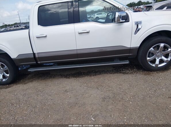 1FTFW1E81MFA80716 2021 FORD F-150 KING RANCH SUP White სალონის 360-გრადუსიანი ხედი
