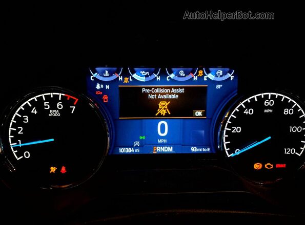 1FTFW1E81MFB78886 2021 FORD F150 Gray Instrument cluster view
