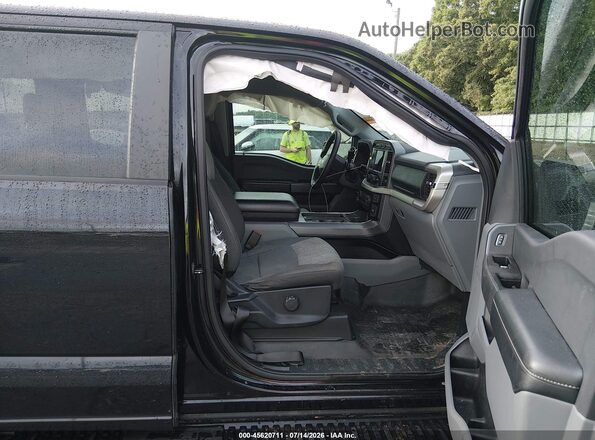 1FTFW1E81MKD44508 2021 FORD F150 Черный Вид салона спереди