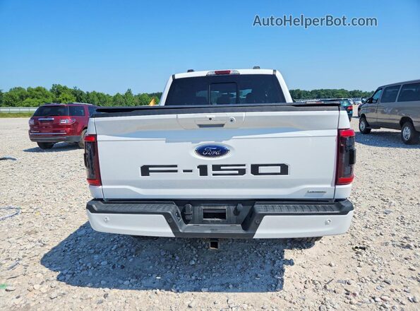 1FTFW1E81NFB07253 2022 FORD F150 White Հետևի տեսք