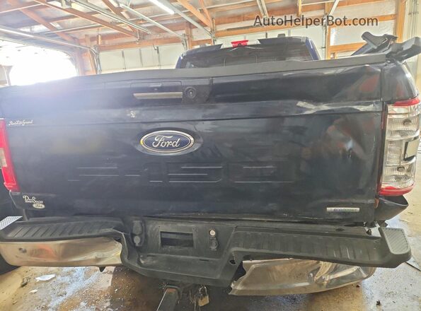 1FTFW1E82MKE82140 2021 FORD F150 Синий Вид сзади
