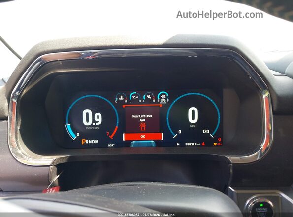1FTFW1E82NFA60962 2022 FORD F150 White Widok tylnych siedzeń