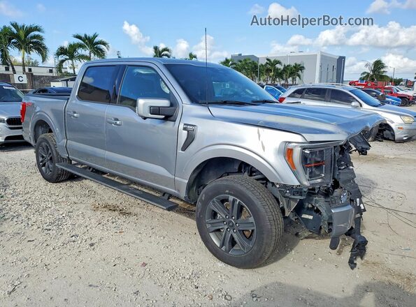 1FTFW1E82PFC02715 2023 FORD F150 Silver Przód prawy
