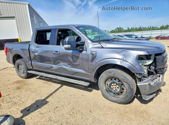 1FTFW1E82PFC08921 2023 FORD F150 Серый Передняя правая четверть