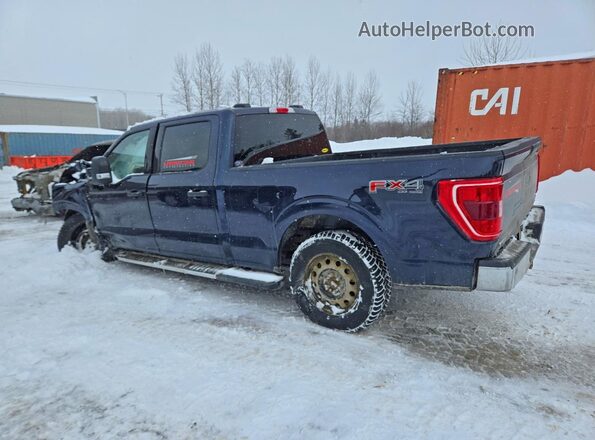 1FTFW1E82PFC13780 2023 FORD F150 Blue Հետևի ձախ